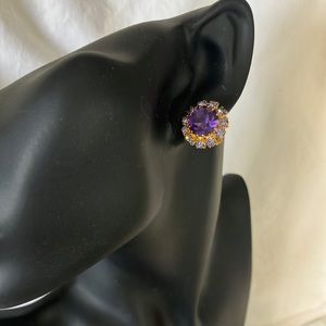 Vintage Austrian Crystal Earrings